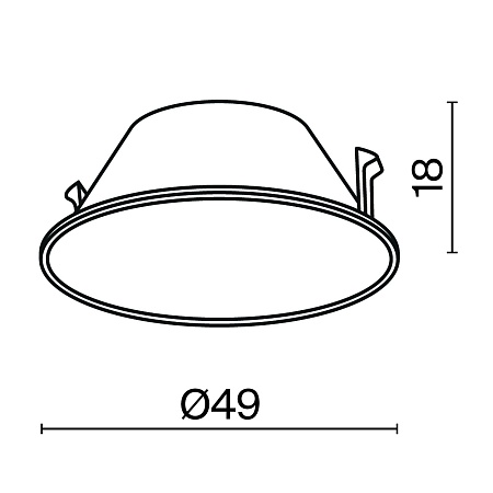 Комплектующие для светильника Technical Ring057-7-MG - фото