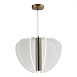 Светильник подвесной ST-Luce Золотистый/Прозрачный LED 1*45W 4000K SL6509.203.01 - фото