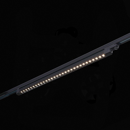 Св-к трек. Черный LED 1*30W 3000K 2 400Lm Ra>90 48° IP20 L935xW33xH73 165-265V ST662.436.30 - фото