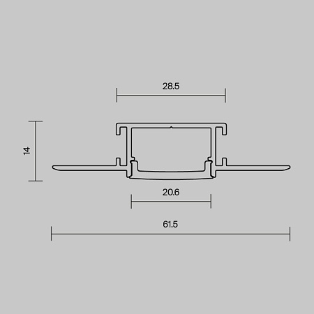 Профиль Led Strip 636005 - фото