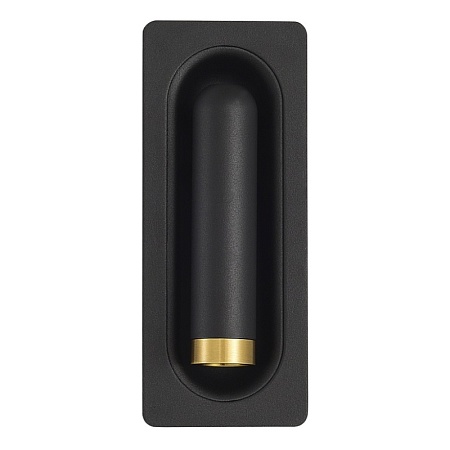 Светильник настенный ST-Luce черный/черный,латунь LED 1*3W 4000K SL6238.401.01 - фото
