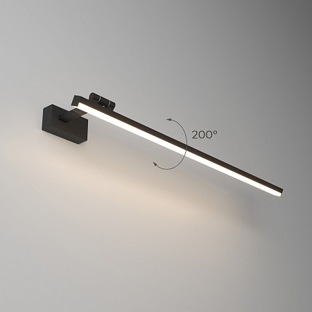 Светильник настенный светодиодный Acento черный 40155/LED Elektrostandard - фото