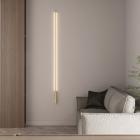Светильник настенный светодиодный Alto LED 3000K латунь 40134/LED Elektrostandard - фото