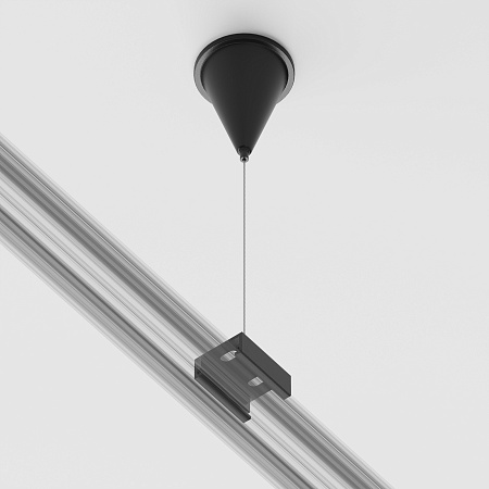 Подвес тросовый Trinity черный, 1шт - фото