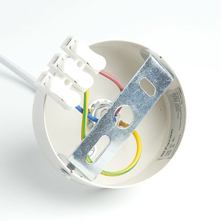 Светильник потолочный Feron ML1841 Barrel ECHO levitation MR16 35W, 230V, GU10, белый, с антибликовой сеточкой, на подвесе 1,7 м - фото