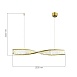 Светильник подвесной ST-Luce Латунь/Прозрачный LED 1*21W 4000K SL6205.313.01 - фото