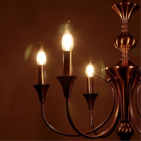 Подвесная люстра ARTE LAMP A4094LM-6PB - фото