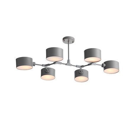 Светильник потолочный Серый/Серый E14 6*60W SLE183702-06 - фото