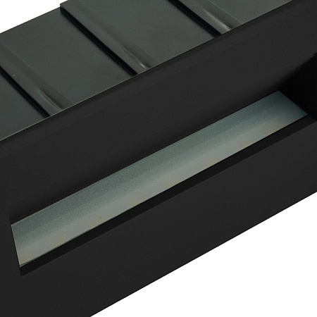 Светодиодный светильник Feron LN012 встраиваемый 5W 4000K, IP65, черный - фото