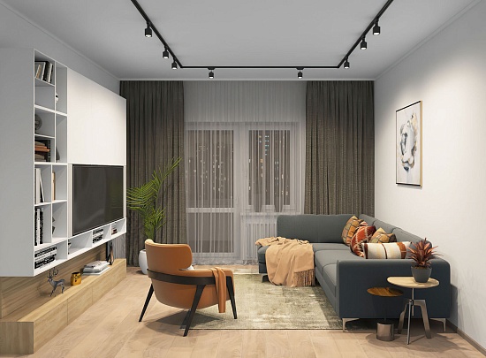 Светильник на шине Denkirs DK6003-BK - фото