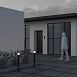Ландшафтный светильник Outdoor Piccadilly O018FL-01B - фото