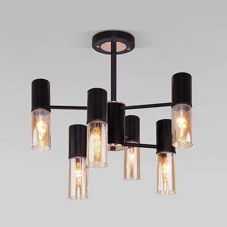 Потолочный светильник Eurosvet 70125/6 черный - фото