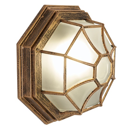 Светильник садово-парковый Feron PL661  60W E27 230V, черное золото - фото