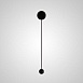 Бра Pin Wall Light B Black Imperiumloft 212751-22 - фото