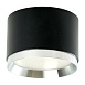 Светильник потолочный Feron Barrel DUET HL459 12W, 230V,GX53, черный + хром IP20 - фото