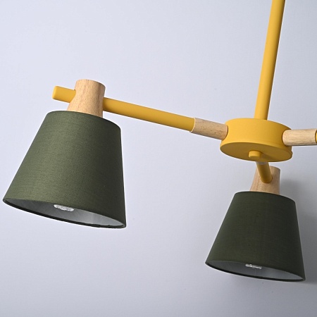 Потолочная Люстра На Штанге Natura A Green 3 Imperiumloft 101825-26 - фото