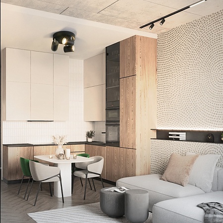 Светильник Feron ML203-1 настенно-потолочный под лампу GU10, черный - фото