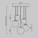 Подвесной светильник Maytoni Basic form MOD321PL-05B - фото