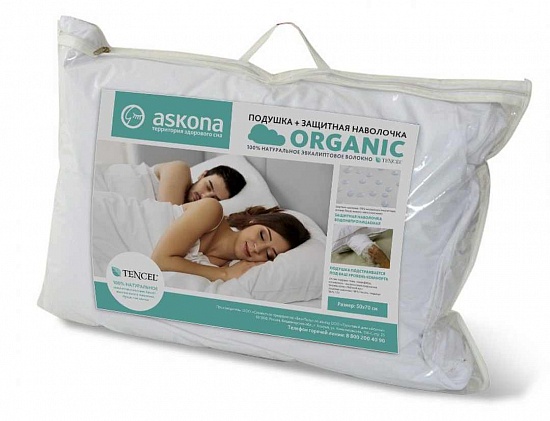 Подушка Askona Organic фото