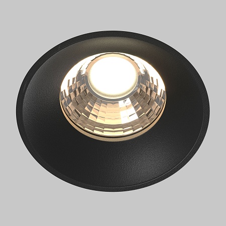 Встраиваемый светильник Technical Round DL058-12W3K-TRS-B - фото