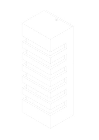 Настенный светильник (бра) Outdoor Remsa O034WL-02B - фото