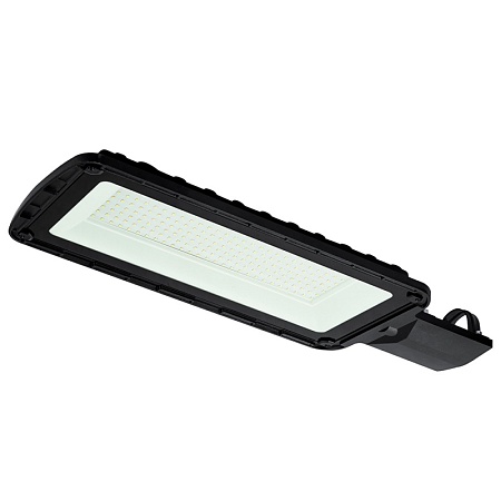 Светодиодный уличный консольный светильник SAFFIT SSL10-200 200W 5000K 230V, черный - фото