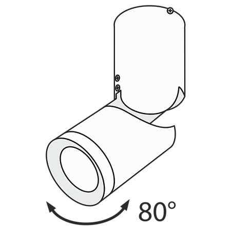 Потолочный светильник Technical Tube C019CW-01B - фото