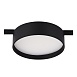 Магнитный трековый светильник Черный LED 1*12W 3000K 500Lm Ra>80 100° IP20 D113xH34 24V ST670.436.12 - фото