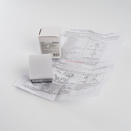 Светильник светодиодный Feron AL4022 IP20 3W 6500К, пластик, черный 70*70*55мм - фото