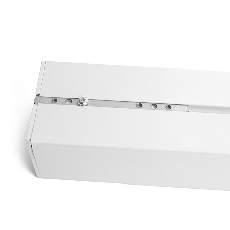 Светильник светодиодный линейный Feron AL4035 IP40 72W 4000К, рассеиватель матовый в алюминиевом корпусе, белый 1500*70*55мм - фото