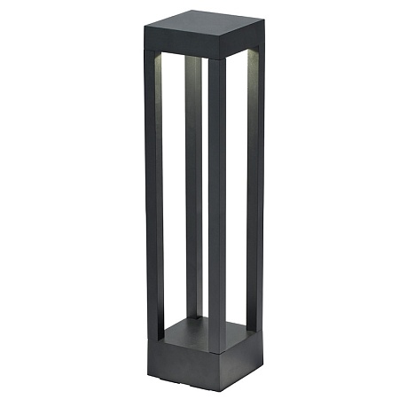 Светильник уличный светодиодный Feron DH802, 10W, AC/DC12-24V, низковольтный, 3000K, черный - фото