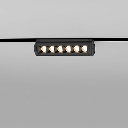 Трековый светильник 6W 4200K Alter чёрный Slim Magnetic 85048/01 Elektrostandard - фото