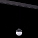 Магнитный трековый светильник подвесной Черный LED 1*7W 3000K 520Lm Ra>80 120° IP20 D90 ST358.433.07 - фото