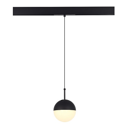 Магнитный трековый светильник Черный LED 1*7W 3000K Lm Ra90 120° IP20 D100xH- 48V ST681.436.07 - фото