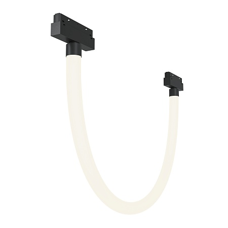 Трековая система Maytoni магнитная накладная чёрная 200 TS-D-200-TR101-2-20W4K-B