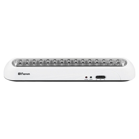 Светильник аккумуляторный, 30 LED AC/DC, белый, EL20 - фото