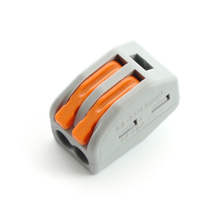 Клемма строительно-монтажная 2-проводная STEKKER, LD222-412 - фото