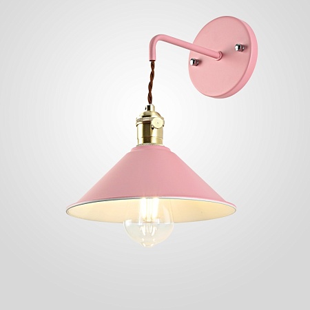 Бра С Подвесным Плафоном Braid Wall Pink Imperiumloft 181878-26 - фото