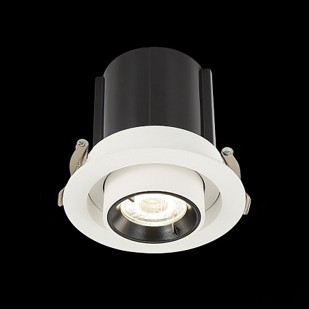 Св-к встр. Белый LED 1*12W 4000K 900Lm Ra80 24° IP20 D90xH92 180-240V ST702.248.12 - фото