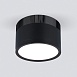 Накладной потолочный светодиодный светильник DLR029 10W 4200K черный матовый/черный хром Elektrostandard - фото