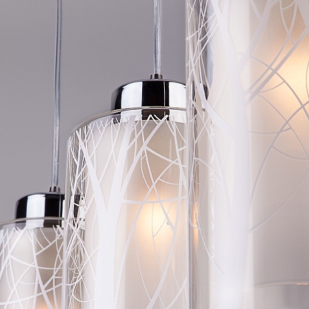 Подвесной акцентный светильник Eurosvet 50001/3 хром - фото