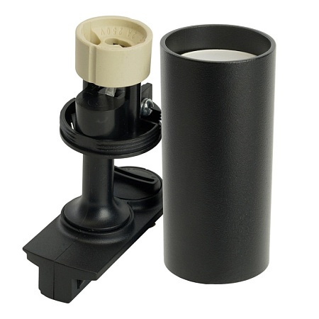 Светильник Feron AL145 трековый однофазный на шинопровод под лампу GU10, черный - фото