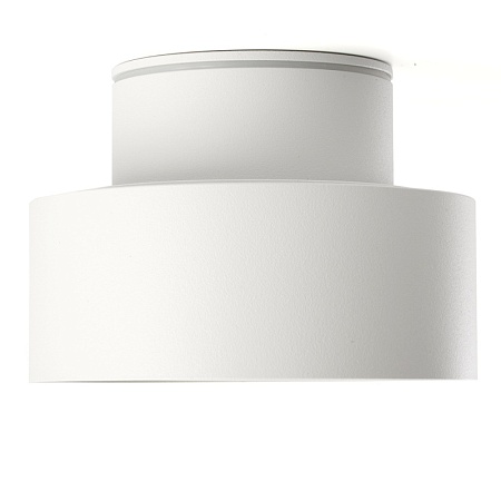 Светильник потолочный Feron HL367 Barrel AURA 12W, 230V, GX53, белый IP44 - фото