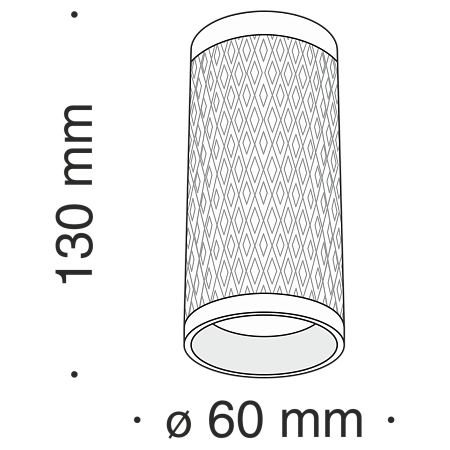 Потолочный светильник Technical C036CL-01W - фото