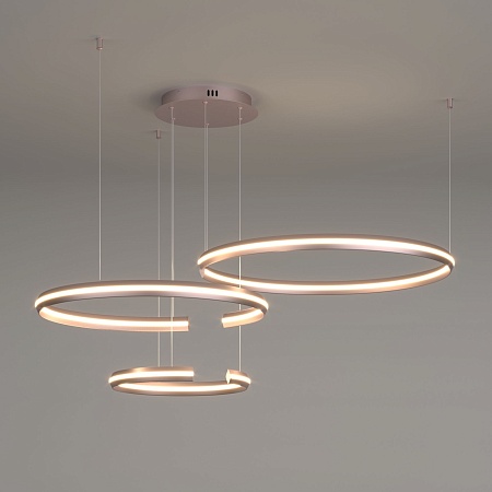 Подвесной светильник Eurosvet 90180/3 сатин-никель - фото