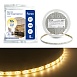 Светодиодная LED лента Feron LS603, 60SMD(2835)/м 4.8Вт/м 12V 5м 3000К - фото