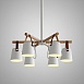 Люстра Потолочная На Штанге Natura C6 White Imperiumloft 178004-26 - фото