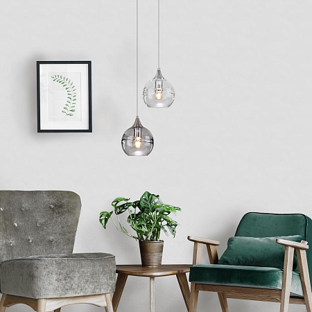 Подвесной акцентный светильник Eurosvet 50221/1 прозрачный - фото