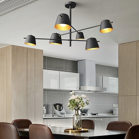 Люстра Goda Black Imperiumloft 151692-26 - фото