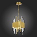 Люстра подвесная ST-Luce Матовое золото/Матовое золото,Прозрачный E14 4*40W SL1633.203.04 - фото
